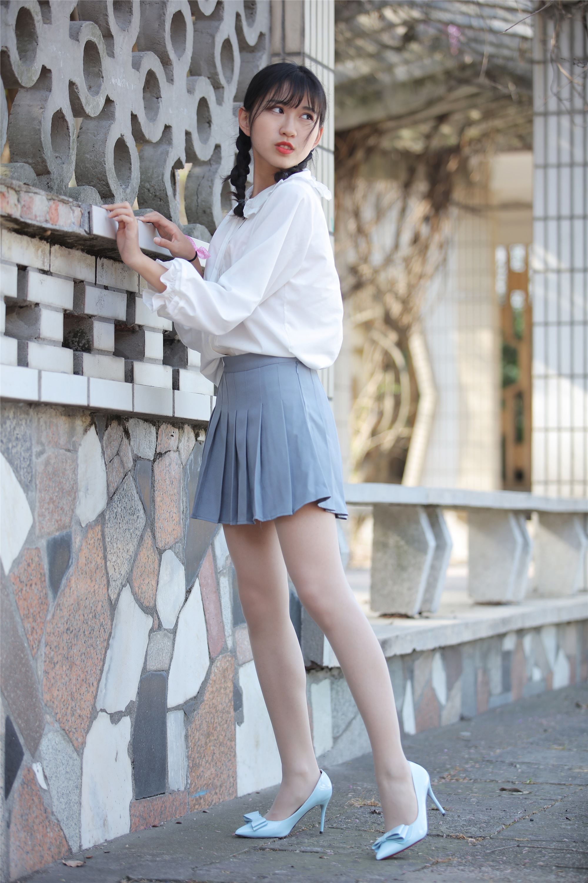 奈丝写真 NO.049 小橙子-清纯呆萌的学妹